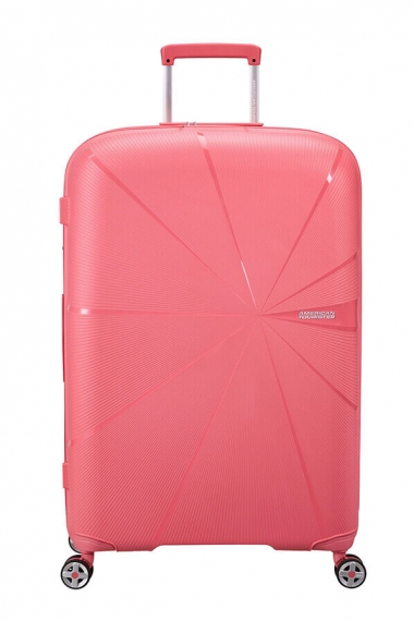 American Tourister Starvibe 77cm - Stor Utvidbar Sun Kissed Coral