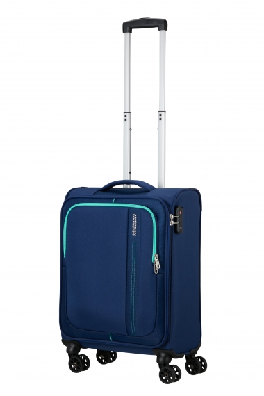 American Tourister SeaSeeker - Kabinkoffert Combat Navy