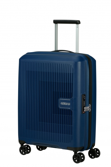 American Tourister Aerostep 55cm - Kabinkoffert Utvidbar Navy Blue
