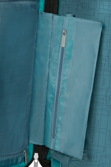 American Tourister Aerostep 55cm - Kabinkoffert Utvidbar Turquoise Tonic