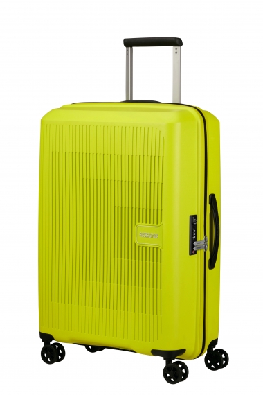 American Tourister Aerostep 67cm - Mellomstor Utvidbar Light Lime