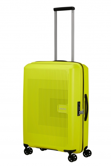 American Tourister Aerostep 67cm - Mellomstor Utvidbar Light Lime