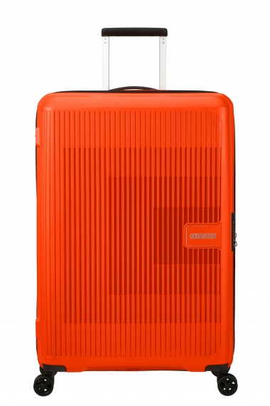 American Tourister Aerostep 77cm - Stor Utvidbar Bright Orange