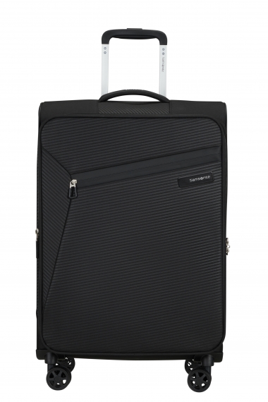 Samsonite Litebeam 4-hjul 66cm - Mellomstor Utvidbar Black