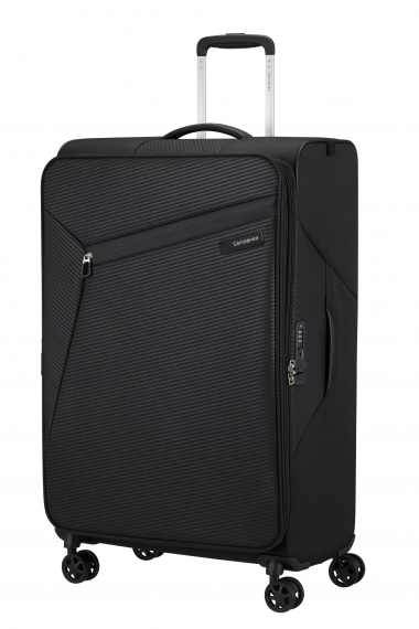 Samsonite Litebeam 4-hjul 77cm - Stor Utvidbar Black