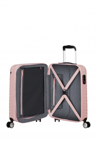 American Tourister Mickey Clouds 55cm - Kabinkoffert Utvidbar Rose Cloud