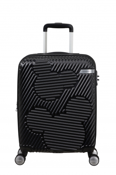 American Tourister Mickey Clouds 55cm - Kabinkoffert Utvidbar True Black