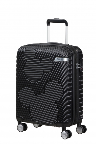 American Tourister Mickey Clouds 55cm - Kabinkoffert Utvidbar True Black