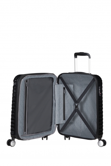 American Tourister Mickey Clouds 55cm - Kabinkoffert Utvidbar True Black