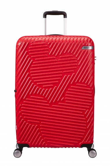 American Tourister Mickey Clouds 76cm - Stor Utvidbar Classic Red