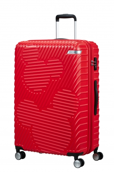 American Tourister Mickey Clouds 76cm - Stor Utvidbar Classic Red