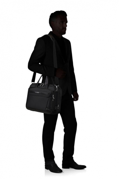 Samsonite Pro-Dlx 6 - Dataveske/Reisemappe 15.6 Utvidbar Black