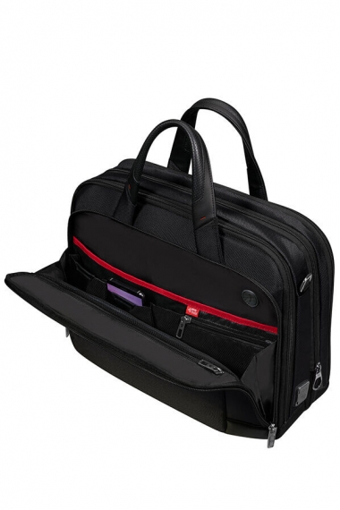 Samsonite Pro-Dlx 6 - Dataveske/Reisemappe 15.6 Utvidbar Black