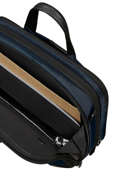 Samsonite Pro-Dlx 6 - Dataveske/Reisemappe 15.6 Utvidbar Blue