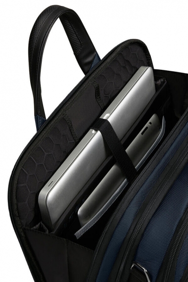 Samsonite Pro-Dlx 6 - Dataveske/Reisemappe 15.6 Utvidbar Blue
