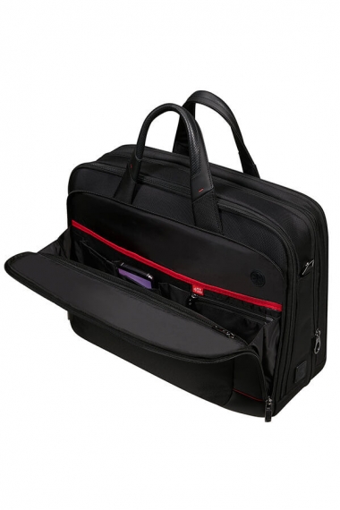 Samsonite Pro-Dlx 6 - Dataveske/Reisemappe 17.3 Utvidbar Black