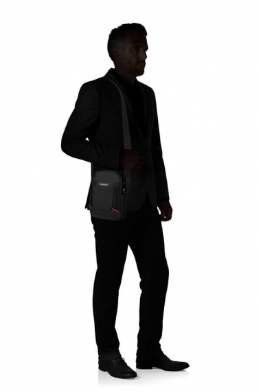 Samsonite Pro-Dlx 6 - Skulderremveske M Black