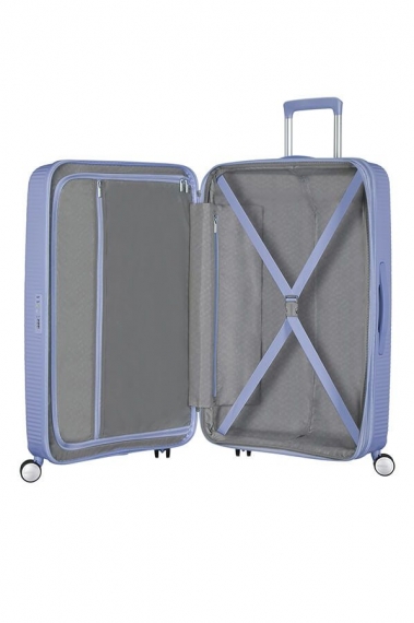 American Tourister Soundbox 77cm - Stor Lys blå