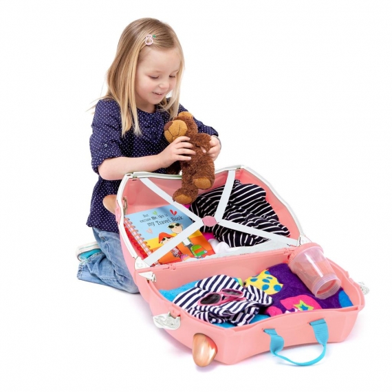 Trunki Flossie the Flamingo - Kabinväska Rosa