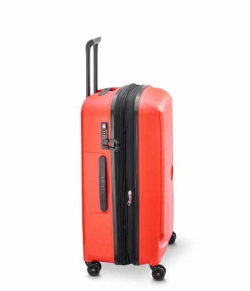 Delsey Belmont Plus 71cm - Mellomstor Utvidbar Faded Red