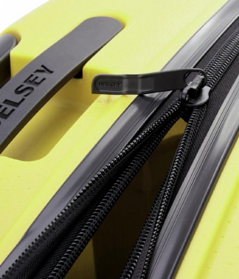 Delsey Belmont Plus 71cm - Mellomstor Utvidbar Chartreuse Green