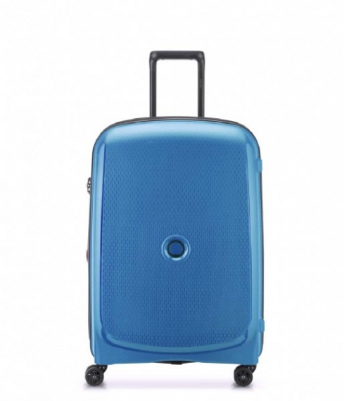 Delsey Belmont Plus 71cm - Mellomstor Utvidbar Zinc Blue
