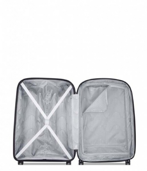 Delsey Belmont Plus 76cm - Stor Utvidbar Zinc Blue