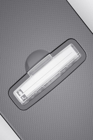 Samsonite S'Cure 69cm - Mellomstor Sølv