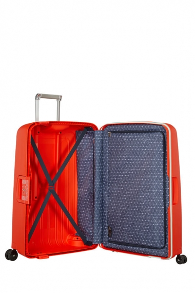 Samsonite S'Cure 75cm - Stor Fluo Red Capri_1