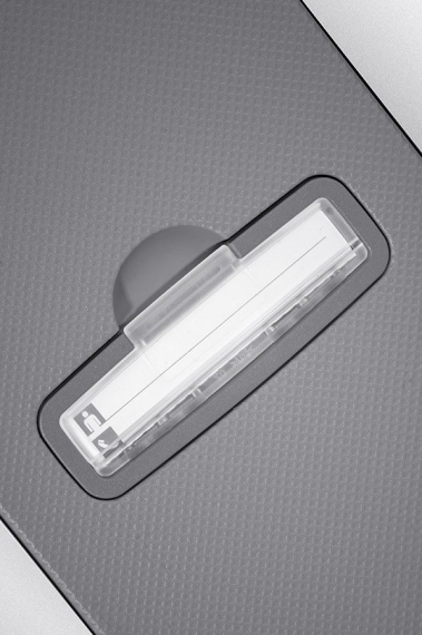 Samsonite S'Cure 55cm - Kabinkoffert Sølv