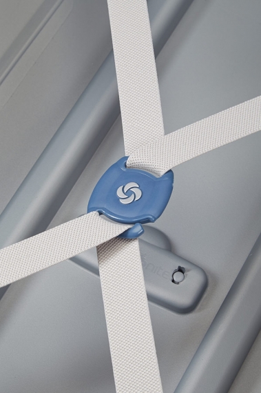 Samsonite S'Cure 55cm - Kabinkoffert Sølv