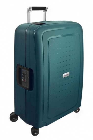 Samsonite S'Cure DLX 69cm - Mellomstor Metallic Grønn