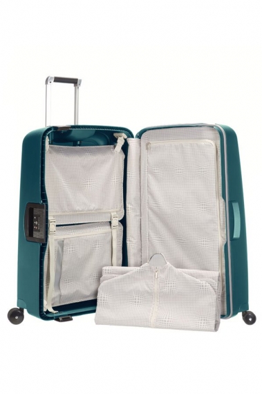 Samsonite S'Cure DLX 69cm - Mellanstor Metallic Grön_1
