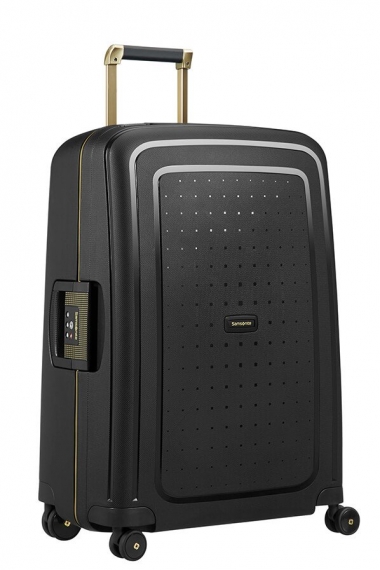 Samsonite S'Cure DLX 69cm - Mellomstor Svart/Gull