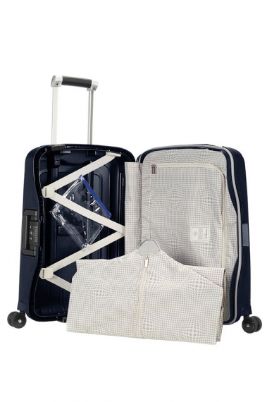 Samsonite S'Cure DLX 55cm - Kabinveske Blå