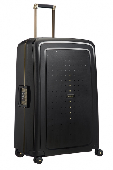 Samsonite S'Cure DLX 81cm - Extra Stor Metallic Svart/Guld_2