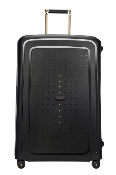 Samsonite S'Cure DLX 81cm - Ekstra Stor Metallic Svart/Gull