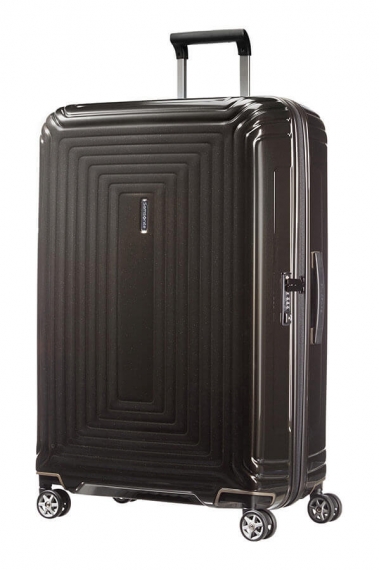 Samsonite Neopulse 75cm - Stor Metallic Svart