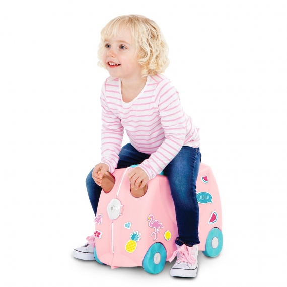 Trunki Flossie the Flamingo - Kabinväska Rosa