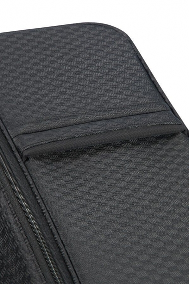 Samsonite Uplite 4-hjul 55x35x22-25 cm - Kabinväska Svart/Guld