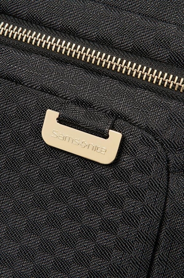 Samsonite Uplite 4-hjul 55x35x22-25 cm - Kabinväska Svart/Guld