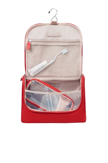 Samsonite Karissa CC Bred - Hengende Toalettmappe Rød