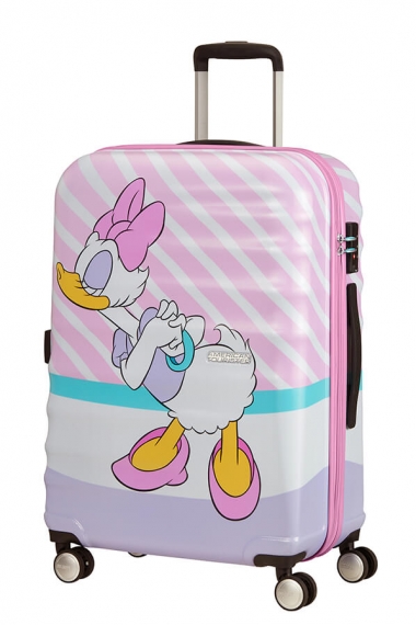 American Tourister Wavebreaker - Mellanstor Daisy Pink Kiss_1