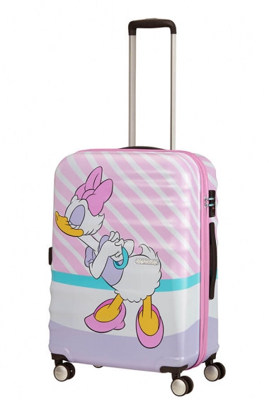 American Tourister Wavebreaker - Mellanstor Daisy Pink Kiss_2