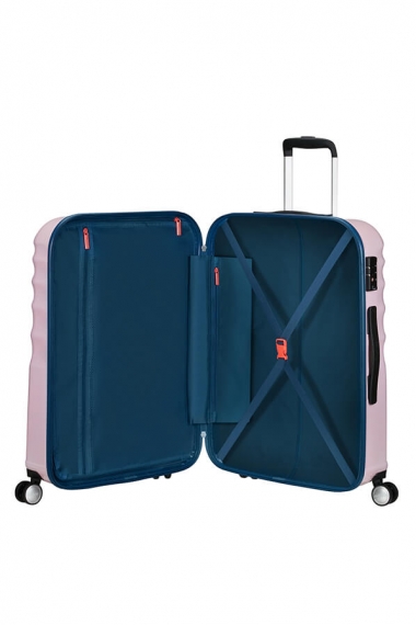 American Tourister Wavebreaker - Mellomstor Minnie Darling Pink