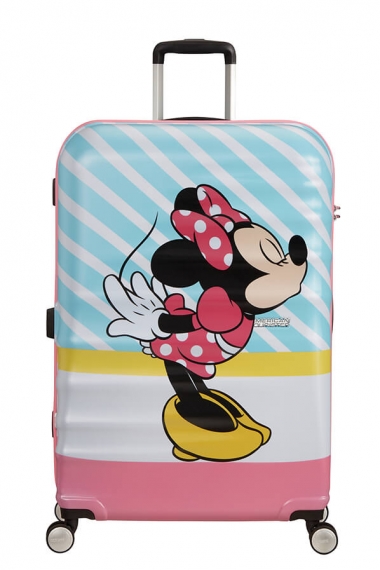 American Tourister Wavebreaker - Stor Minnie Pink Kiss_4