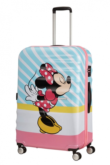 American Tourister Wavebreaker - Stor Minnie Pink Kiss_6