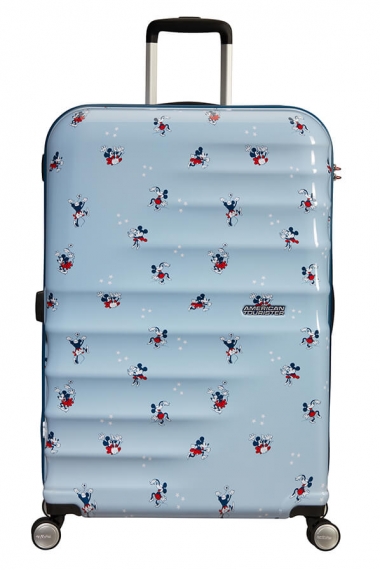 American Tourister Wavebreaker - Stor Minnie Darling Blue_3