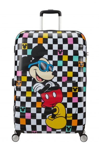 American Tourister Wavebreaker 77cm - Stor Mickey Check
