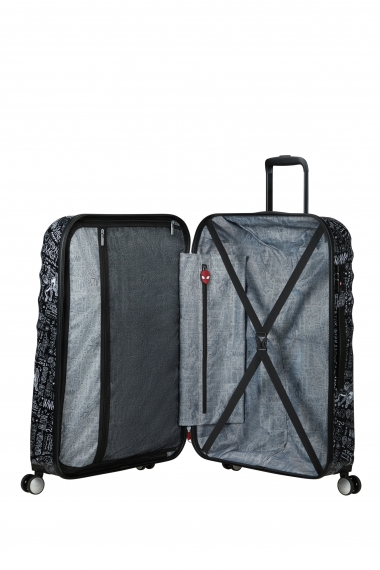 American Tourister Wavebreaker 77cm - Stor Spiderman Sketch